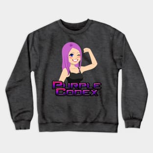 Purple Codex Greys Crewneck Sweatshirt